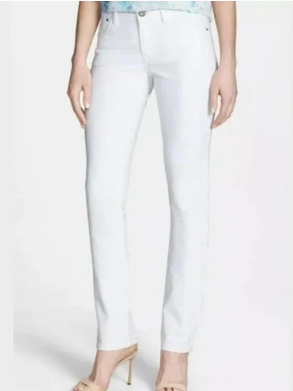 DL 1961 Coco curvy straight white jean size 26 NWOT